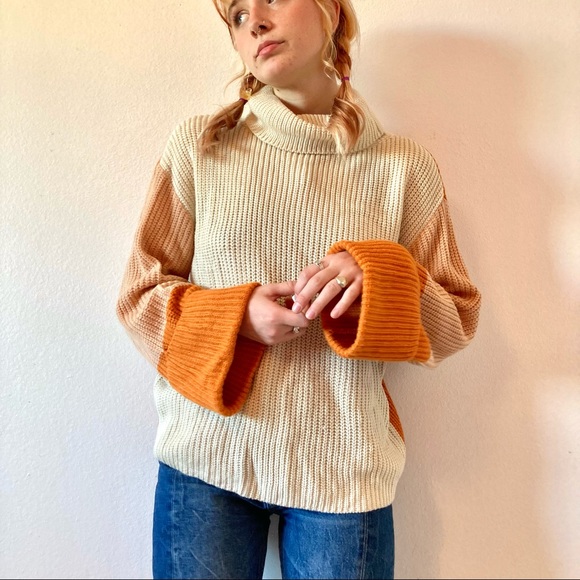 🚫SOLD🚫Chunky color block turtle neck - Picture 5 of 7